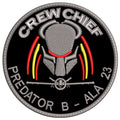 Parche Bordado CREW CHIEF PREDATOR
