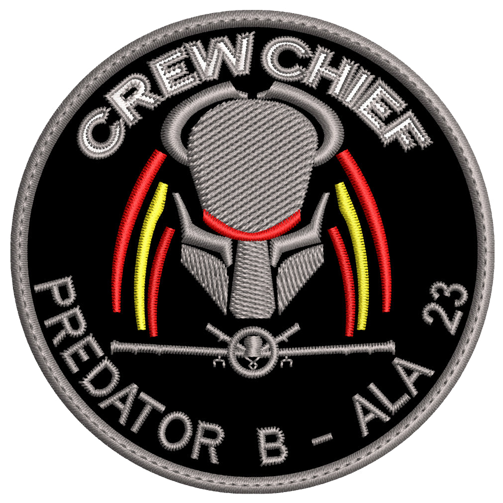 Parche Bordado CREW CHIEF PREDATOR