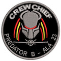 Parche Bordado CREW CHIEF PREDATOR