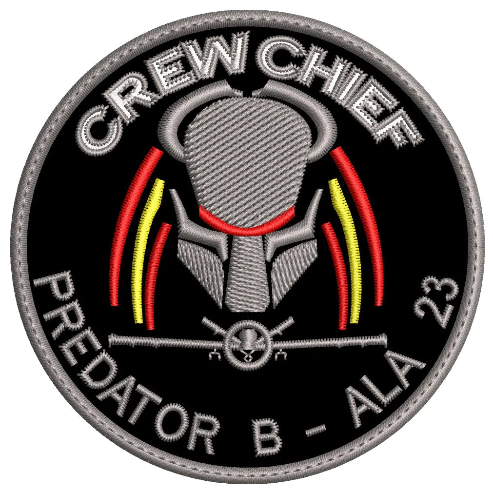 Parche Bordado CREW CHIEF PREDATOR