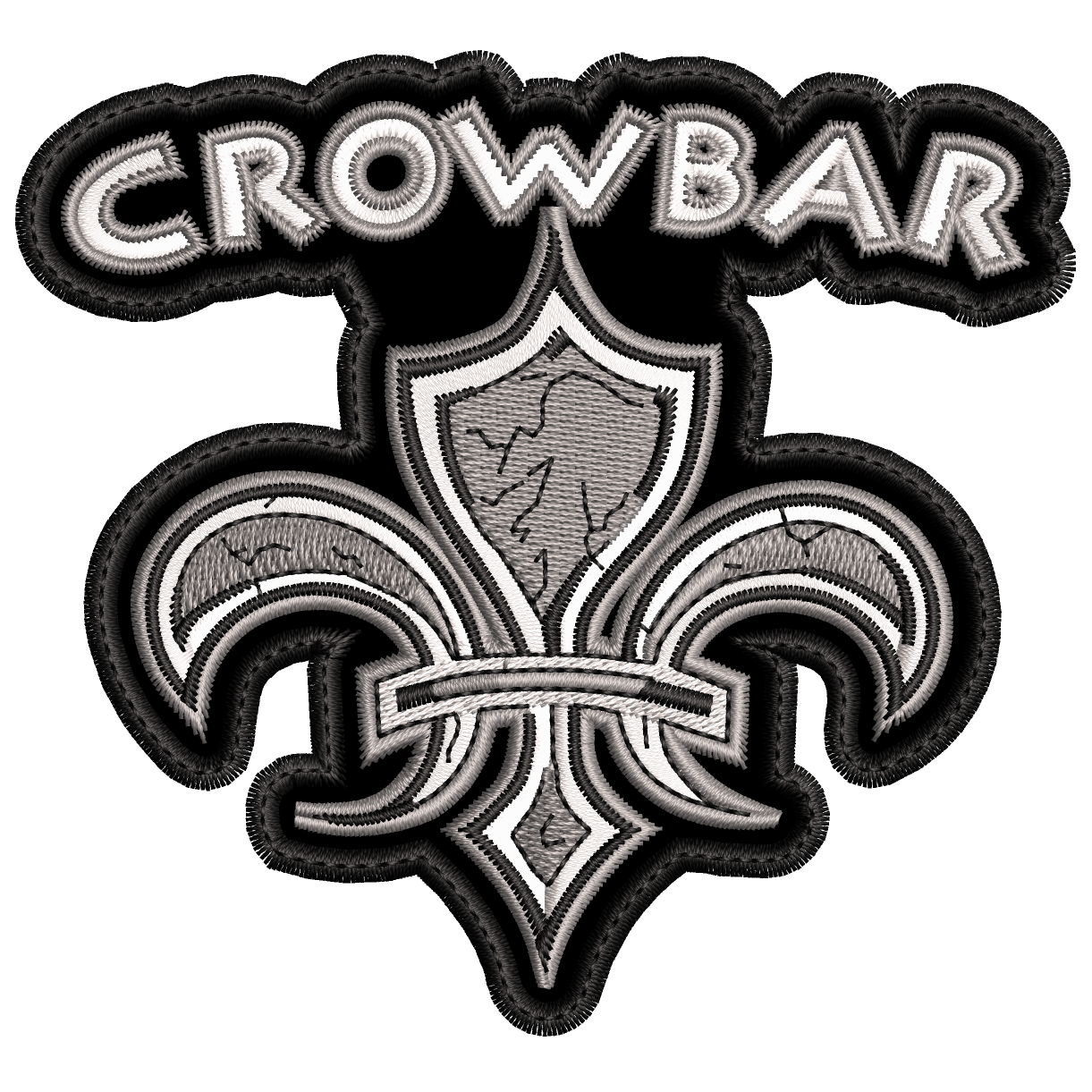 Parche Bordado CROWBAR Sludge Metal