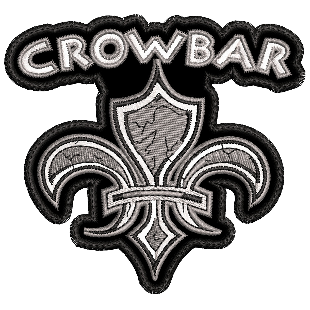 Parche Bordado CROWBAR Sludge Metal