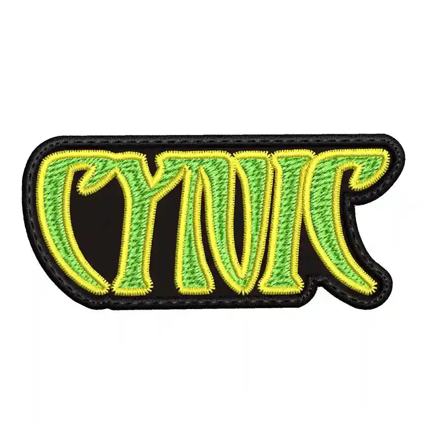 Parche Bordado Mini CYNIC Metal Progresivo