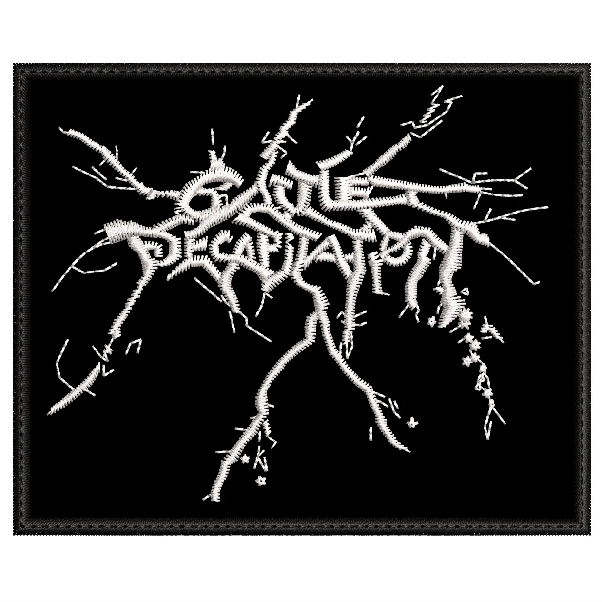 Parche Bordado CATTLE DECAPITATION Metal