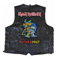 Chaleco de piel original más espaldera bordada IRON MAIDEN Heavy Metal