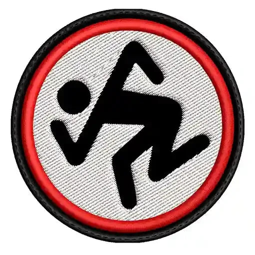 Parche Bordado D.R.I Metal