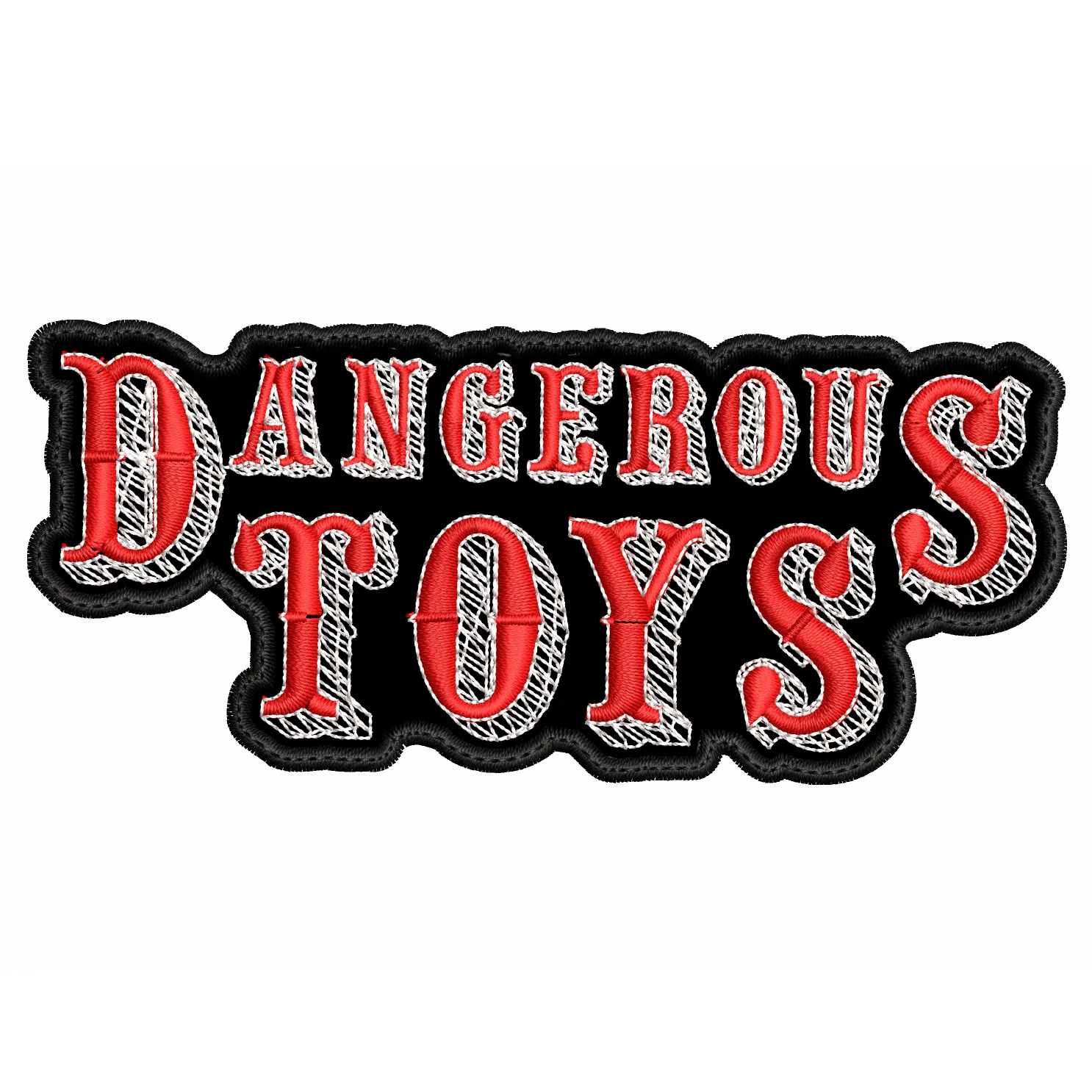 Parche Bordado DANGEROUS  TOYS Metal