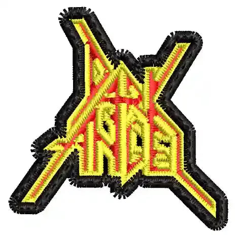 Parche Bordado Mini DARK ANGEL Metal
