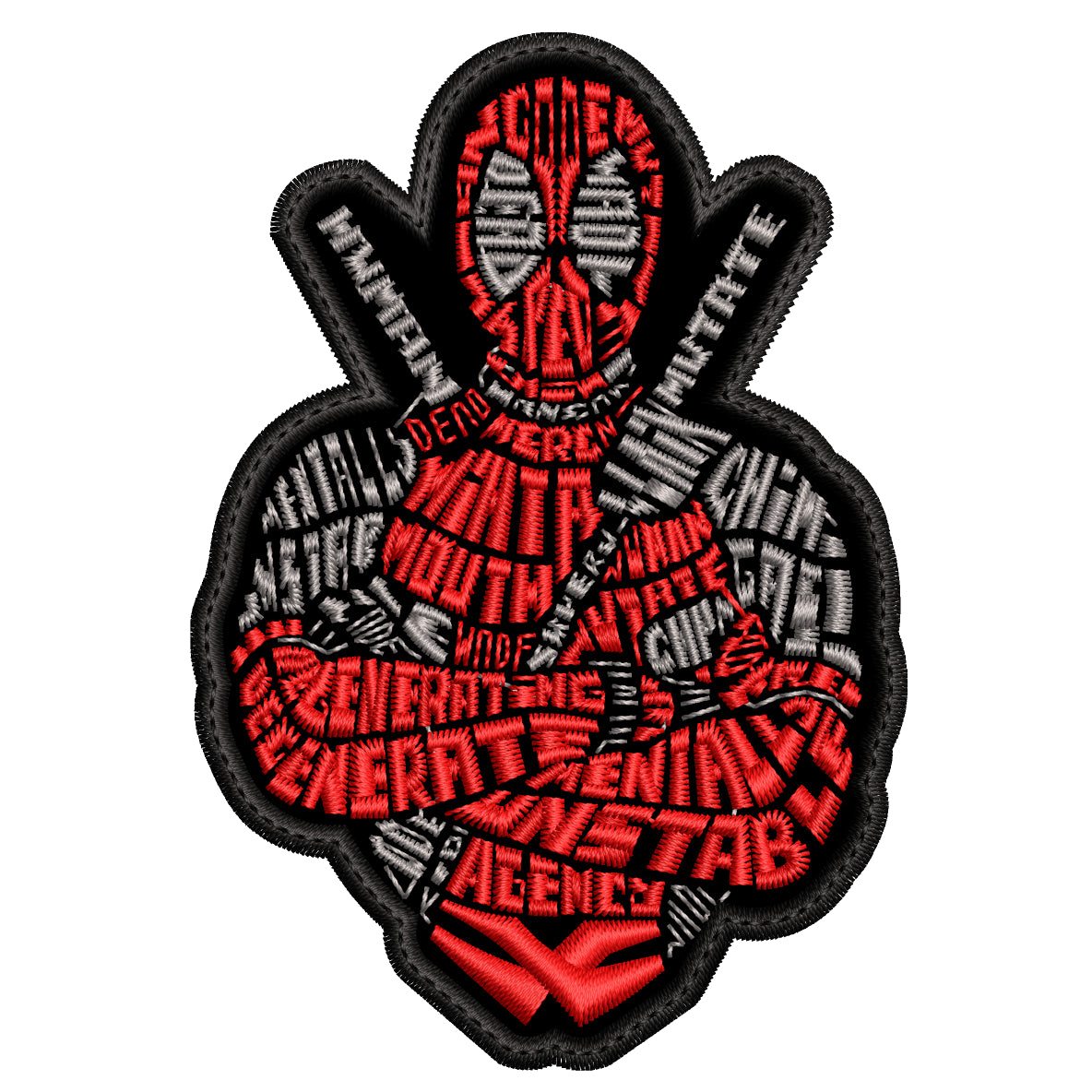 Parche Bordado DEADPOOL