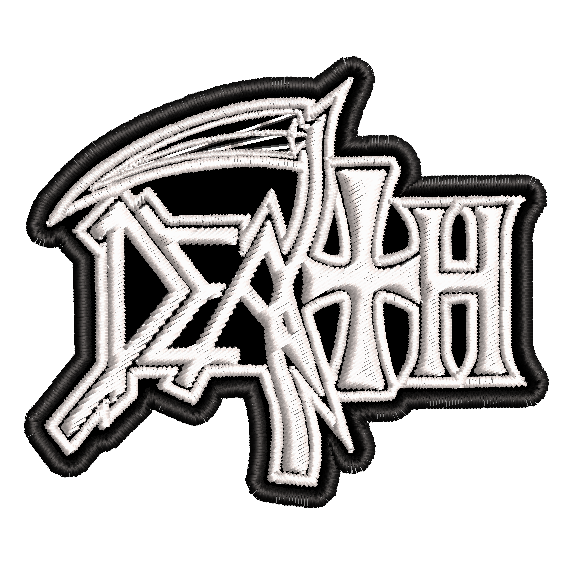 Parche Bordado Mini DEATH Metal