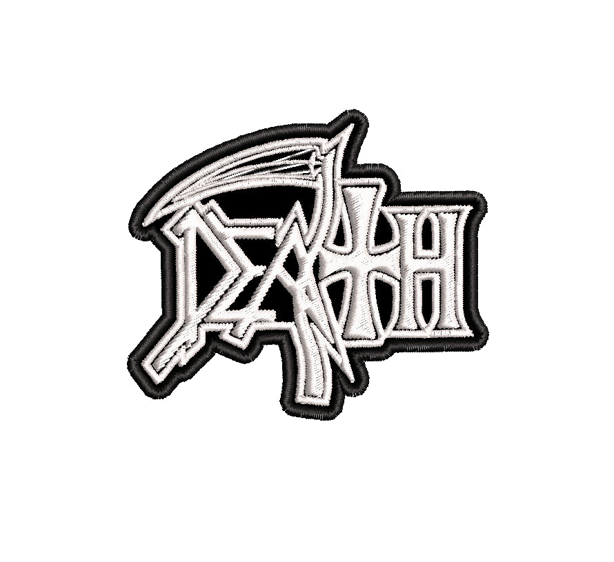 Parche Bordado Mini DEATH Metal