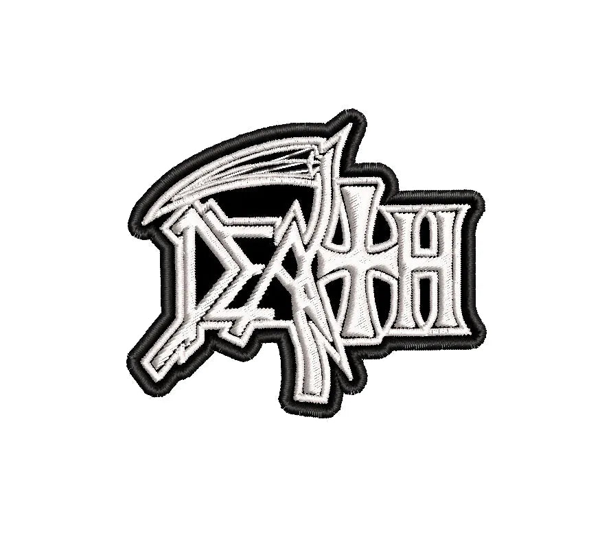 Parche Bordado Mini DEATH Metal