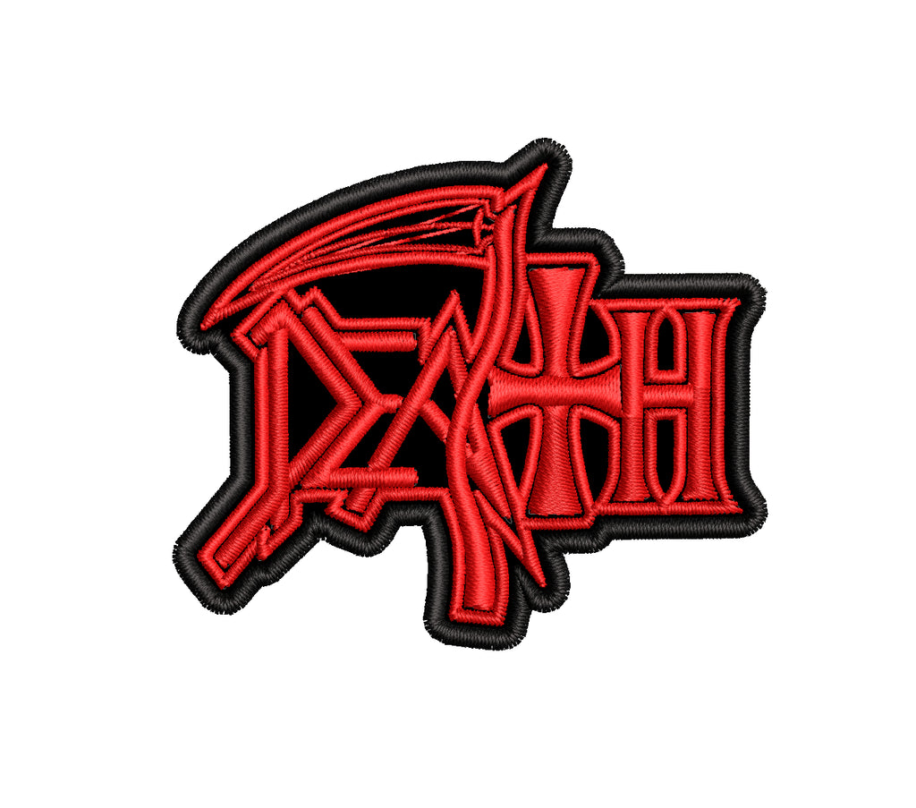 Parche Bordado Mini DEATH Metal