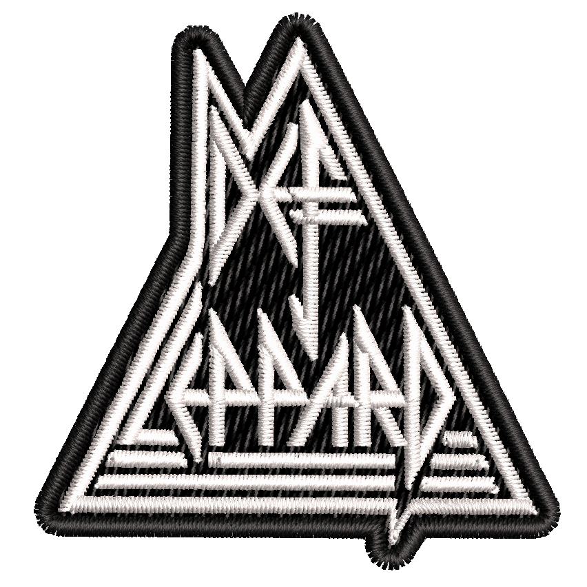 Parche Bordado DEF LEPPARD Rock