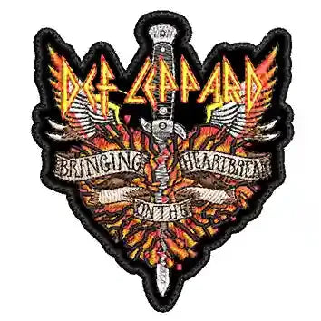 Parche Bordado DEF LEPPARD Rock