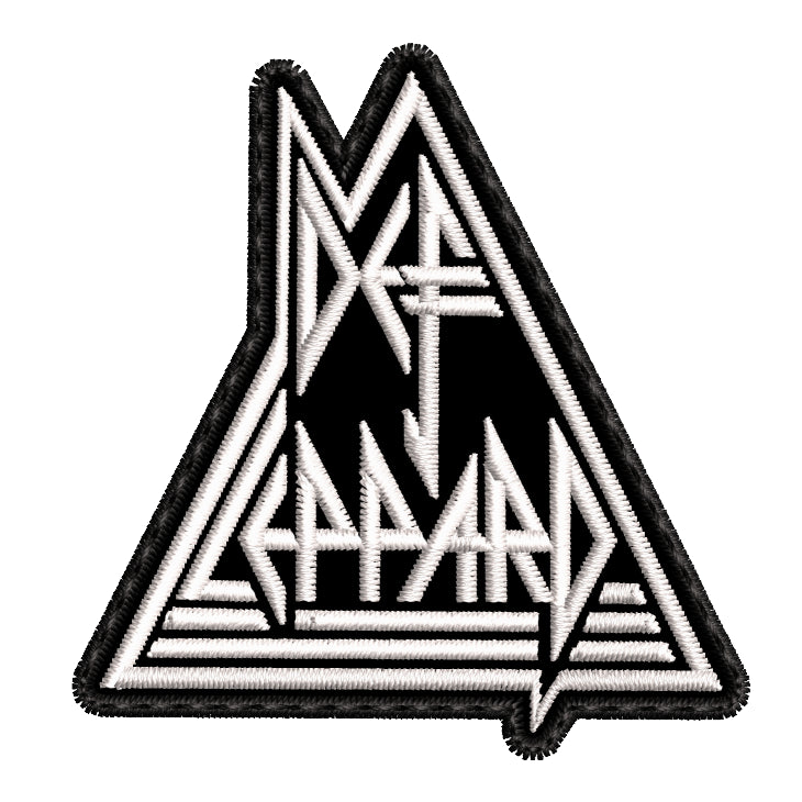 Parche Bordado Mini DEF LEPPARD Rock