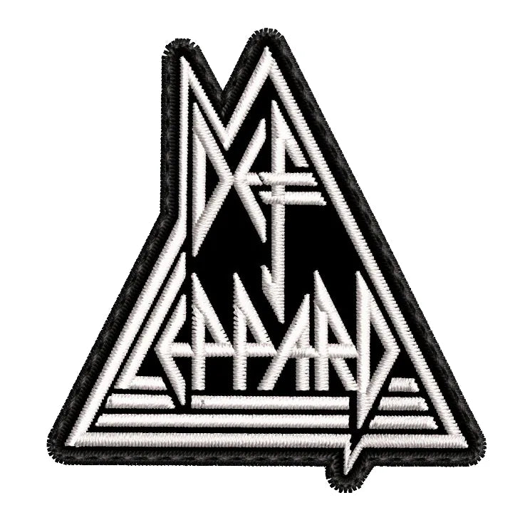 Parche Bordado Mini DEF LEPPARD Rock