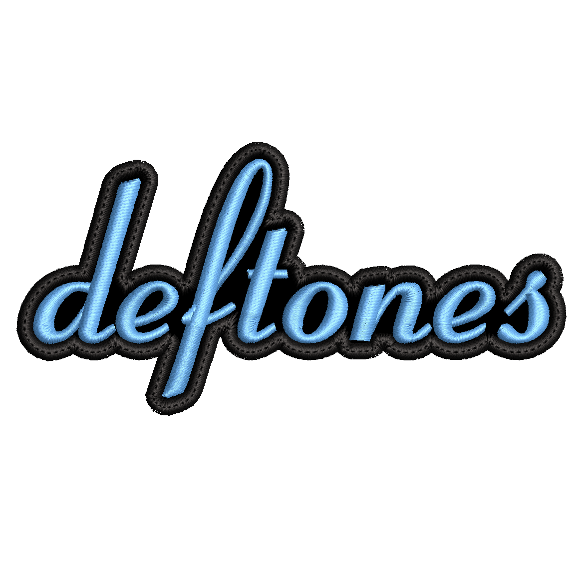 Parche Bordado DEFTONES Metal Alternativo