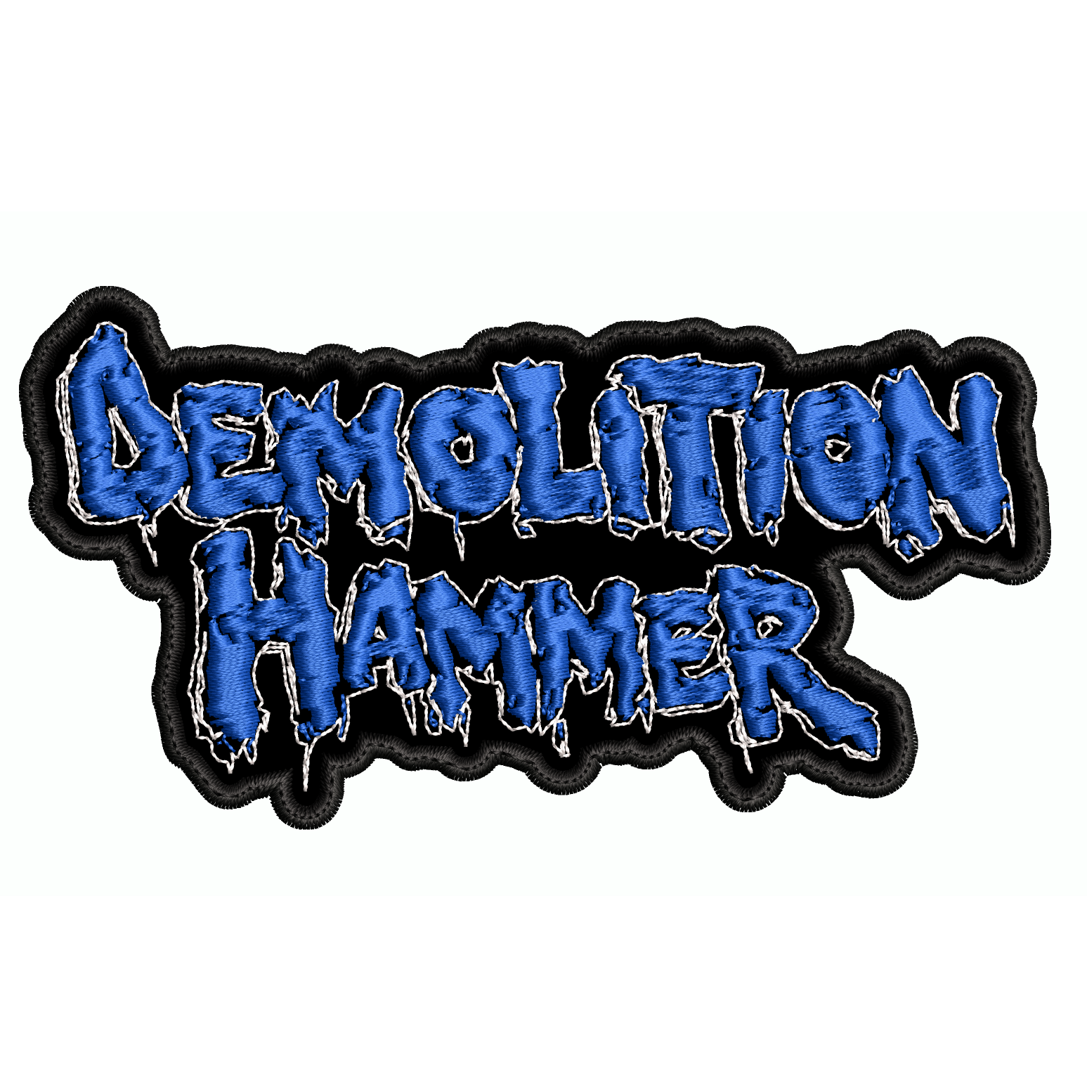 Parche Bordado DEMOLITION HAMMER Metal