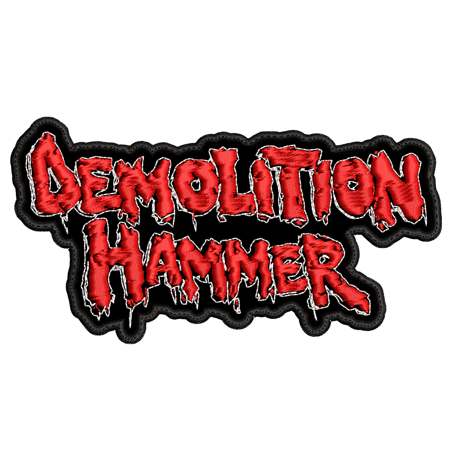 Parche Bordado DEMOLITION HAMMER Metal