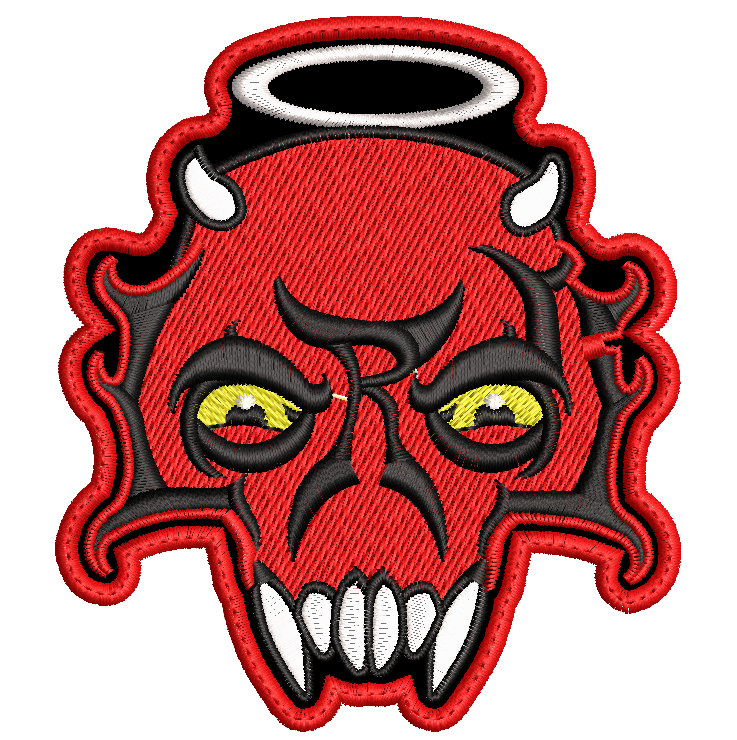 Parche Bordado DEMON