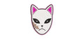 Parche Bordado mascara DEMON SLAYER