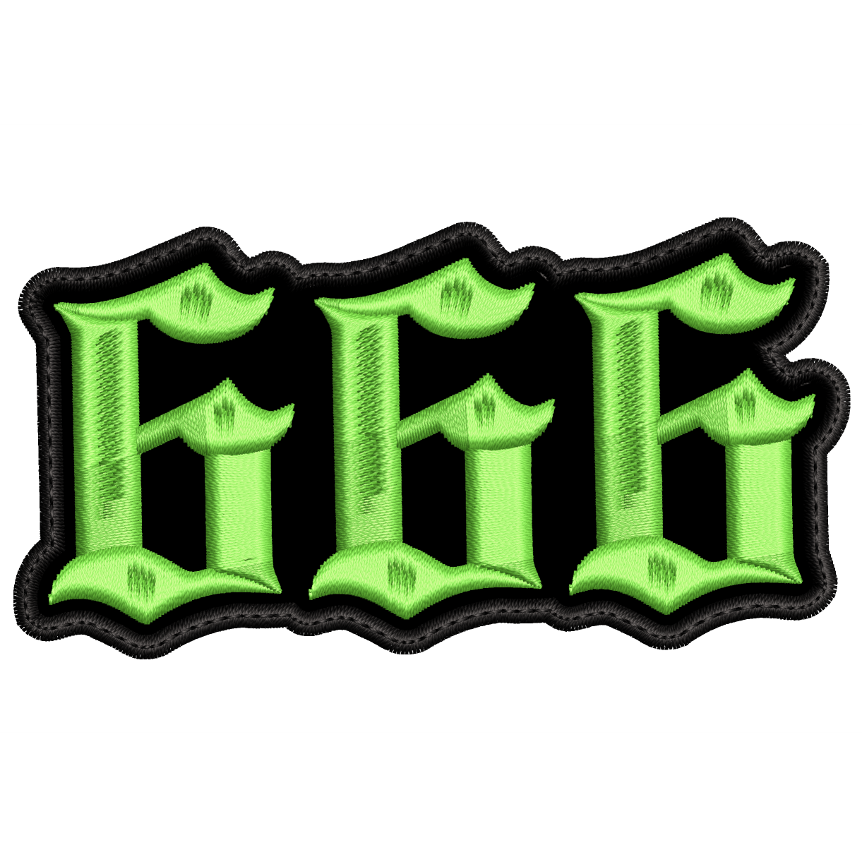 Parche Bordado DESTROYER 666 Metal
