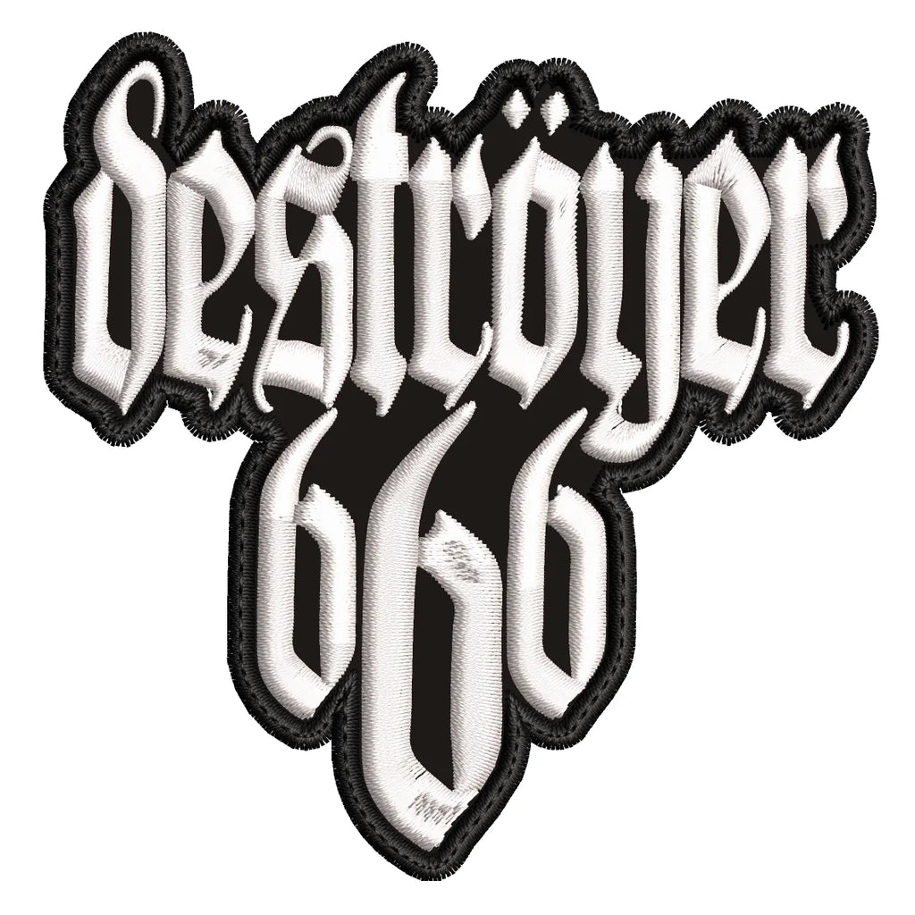 Parche Bordado DESTROYER 666 Metal