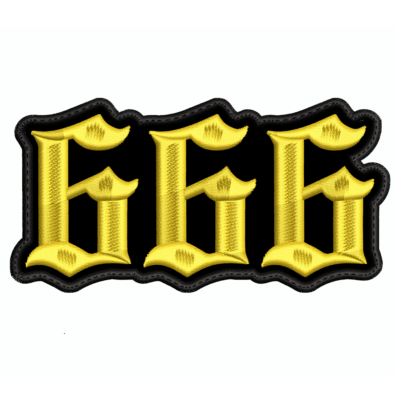Parche Bordado DESTROYER 666 Metal
