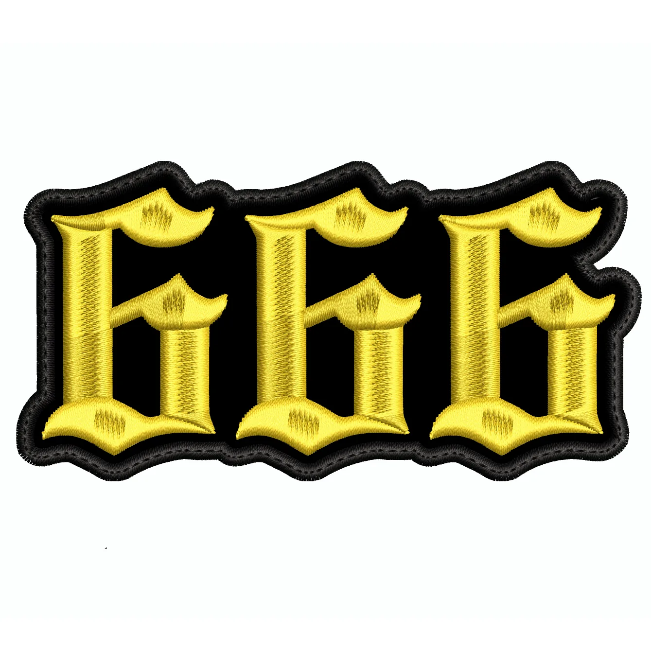 Parche Bordado DESTROYER 666 Metal