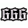 Parche Bordado DESTROYER 666 Metal