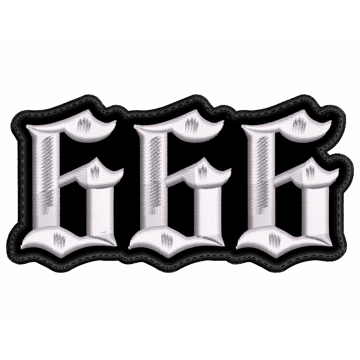 Parche Bordado DESTROYER 666 Metal