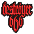 Parche Bordado DESTROYER 666 Metal