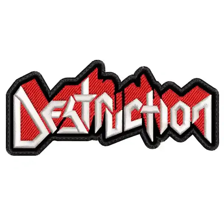 Parche Bordado Mini DESTRUCTION Metal