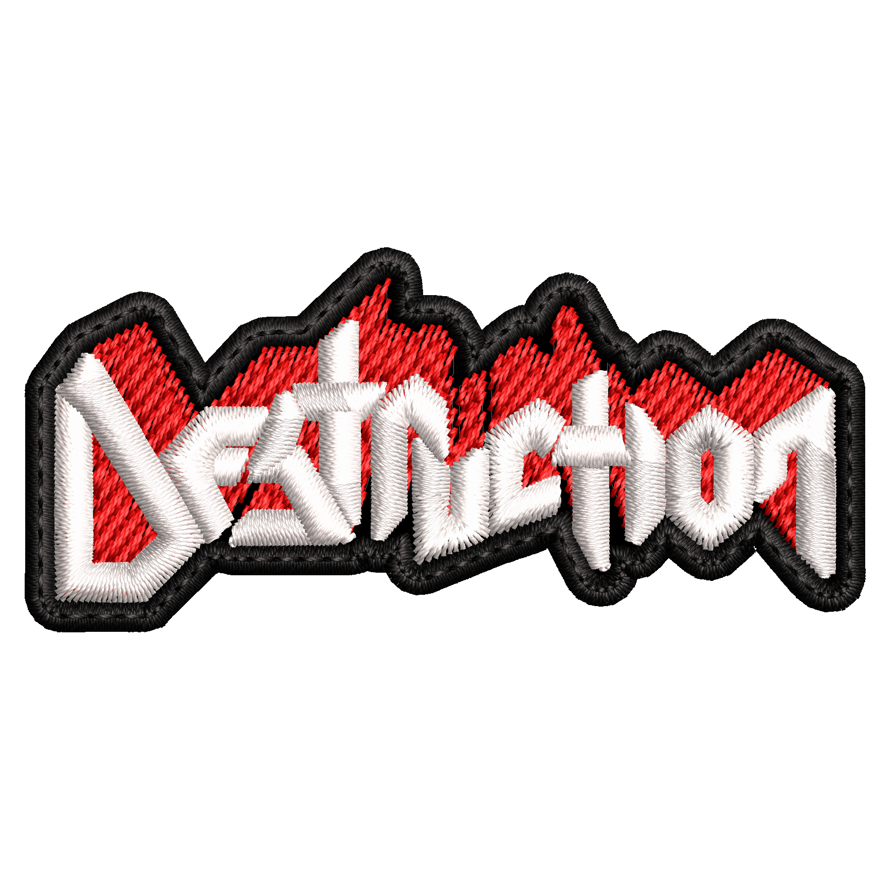 Parche Bordado Mini DESTRUCTION Metal