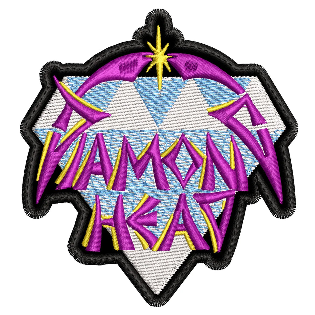 Parche Bordado DIAMOND HEAD Metal