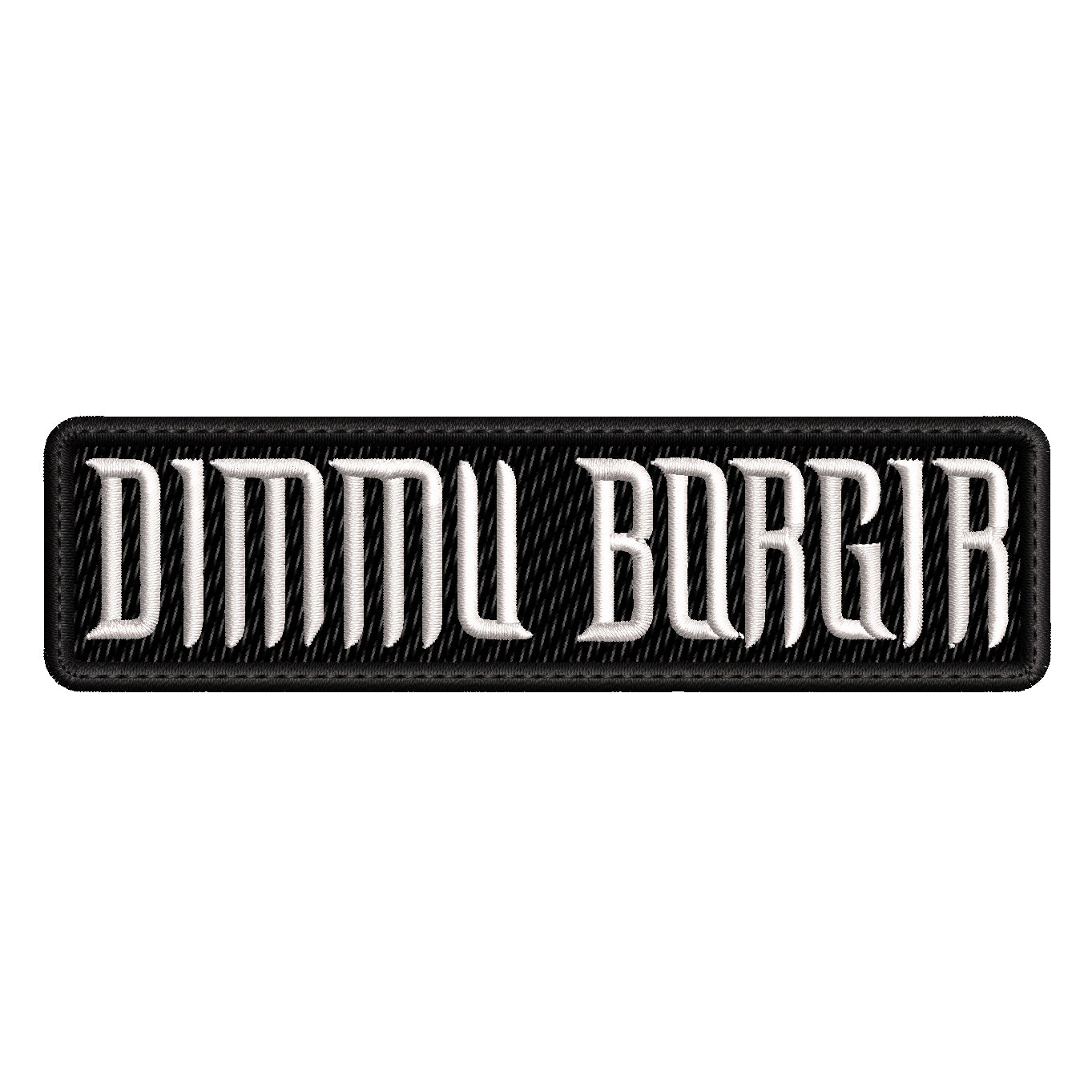 Parche Bordado DIMMO BORGIR Black Metal