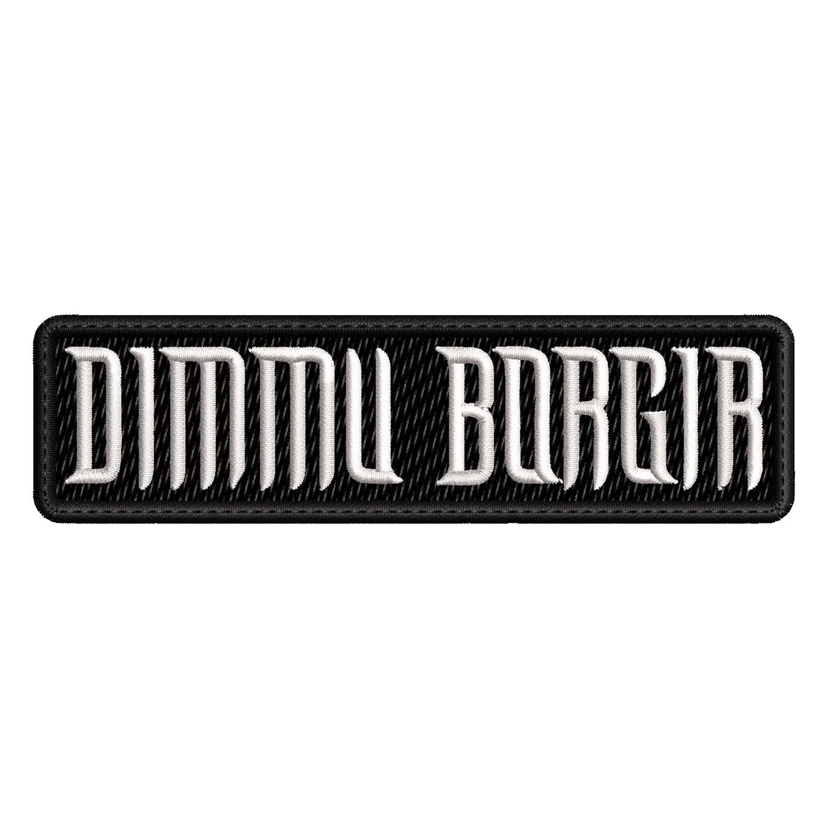 Parche Bordado DIMMO BORGIR Black Metal