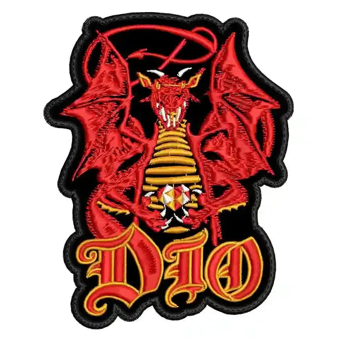 Parche Bordado DIO Heavy Metal
