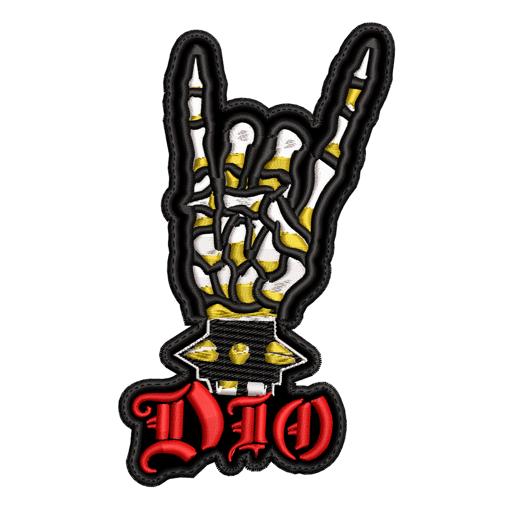 Parche Bordado mano DIO Heavy Metal