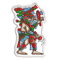 Parche Bordado CHAAC Dios Maya