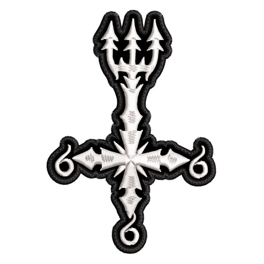 Parche Bordado cruz DISSECTION Black Metal