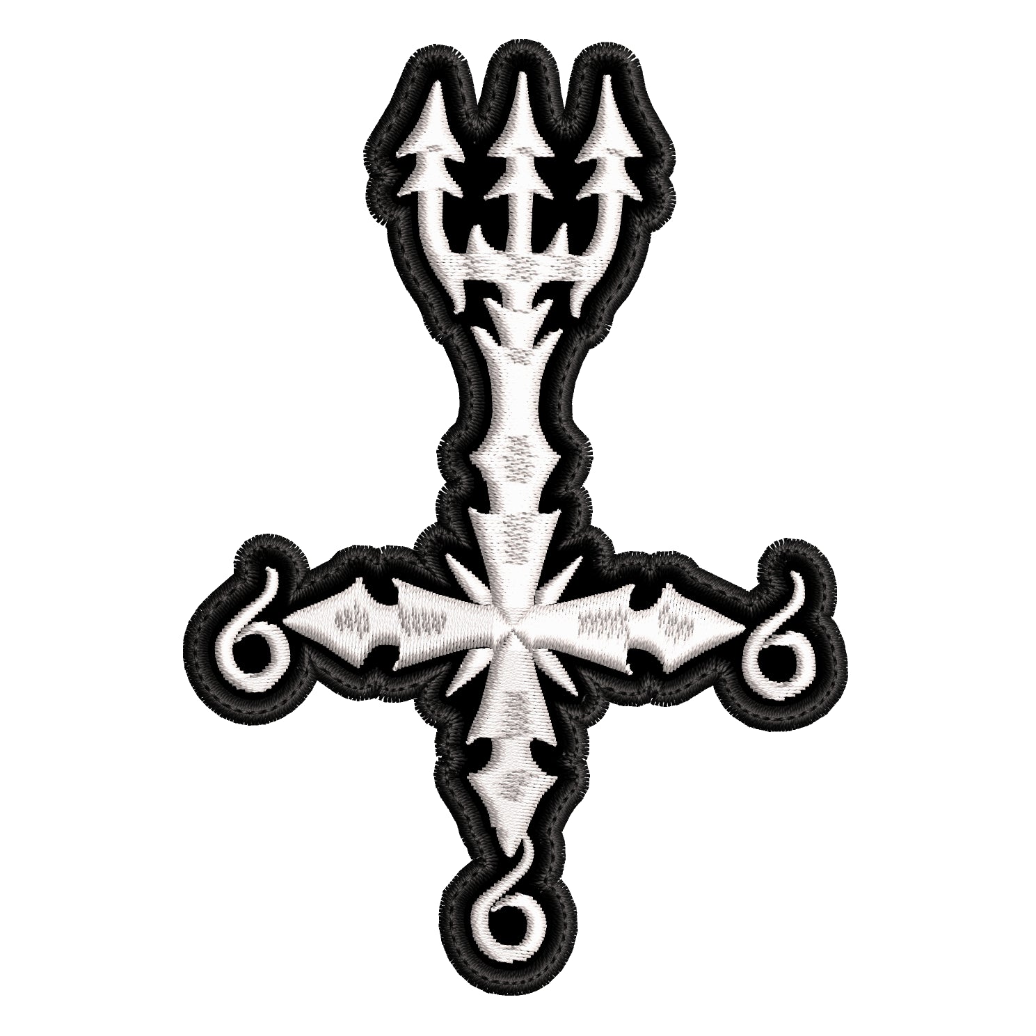 Parche Bordado cruz DISSECTION Black Metal