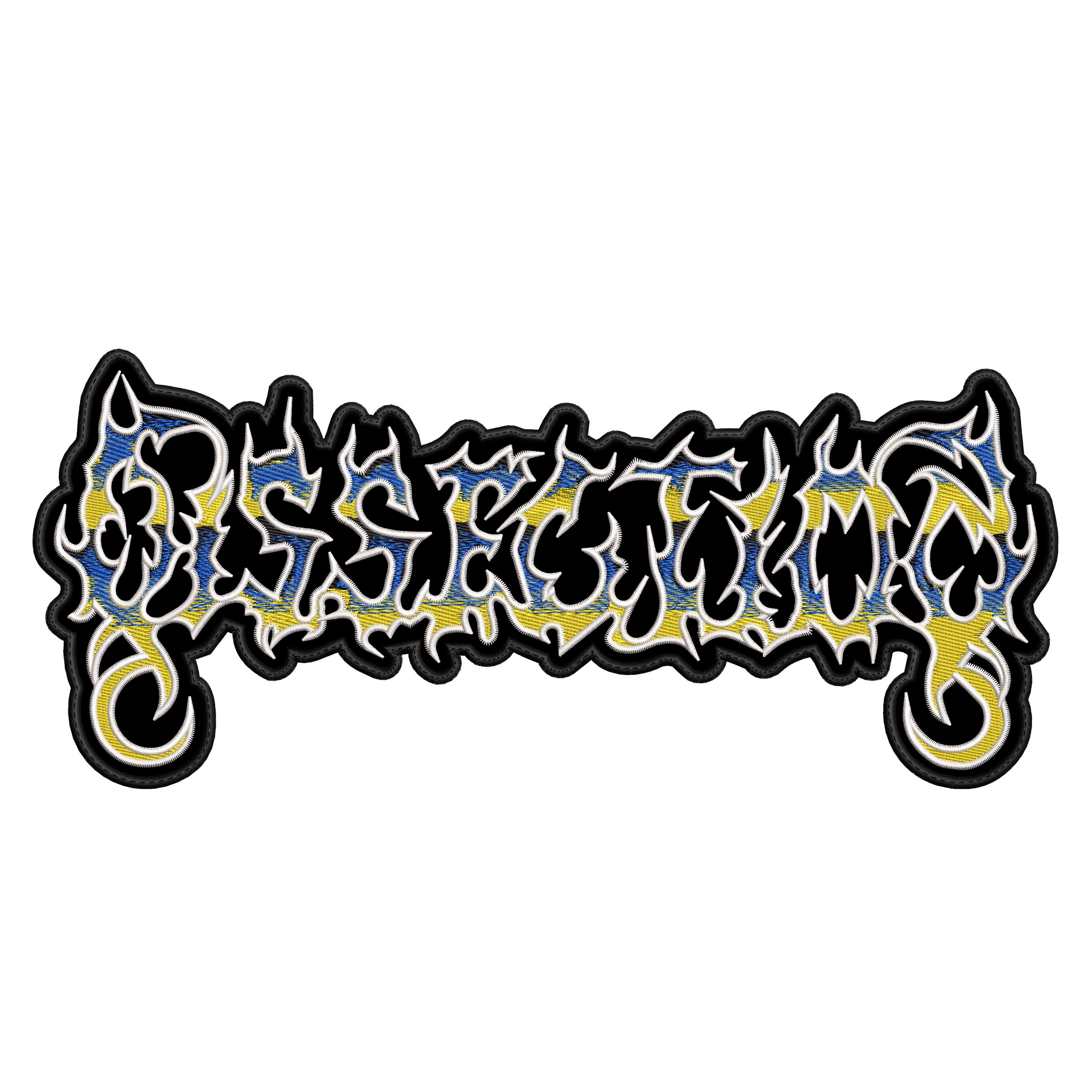 Espaldera Bordada DISSECTION Black Metal