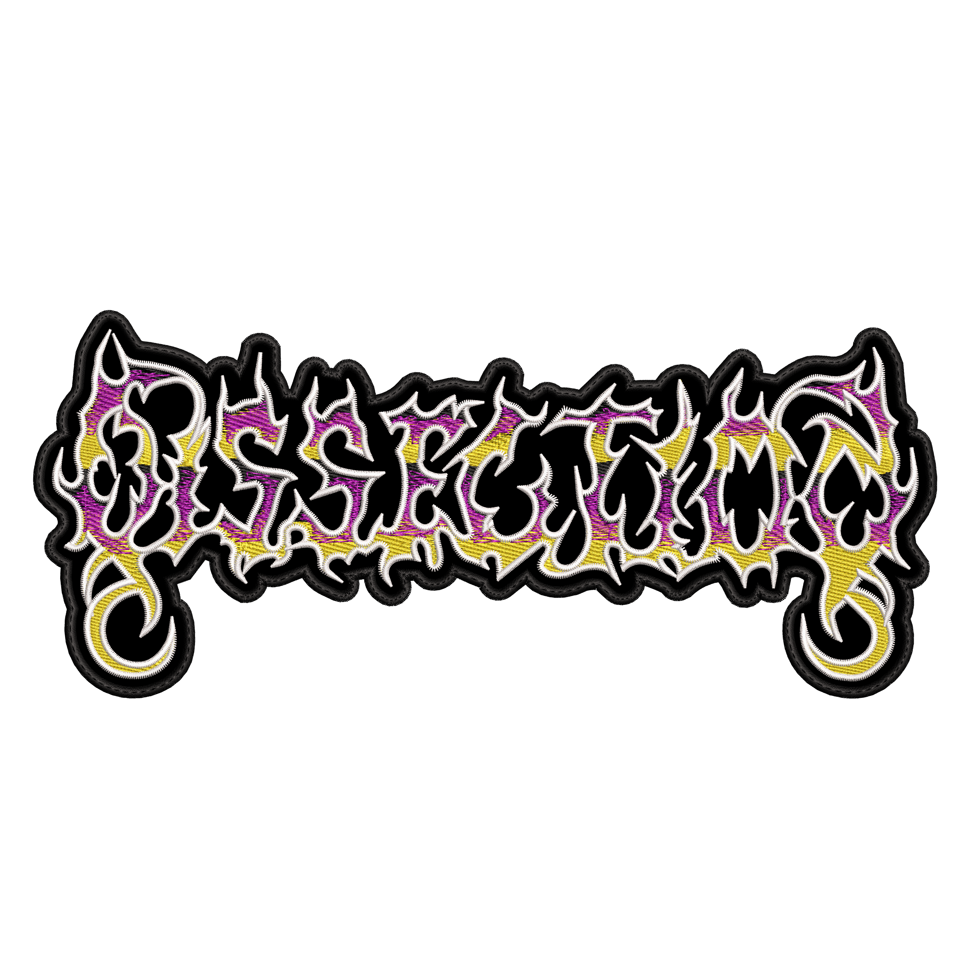 Espaldera Bordada DISSECTION Black Metal