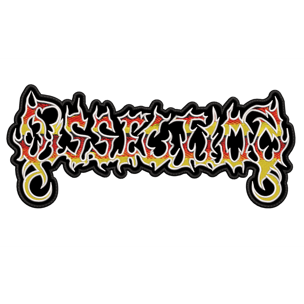 Espaldera Bordada DISSECTION Black Metal