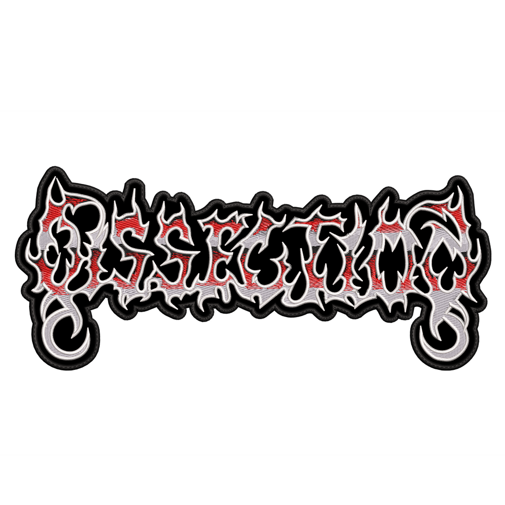 Espaldera Bordada DISSECTION Black Metal