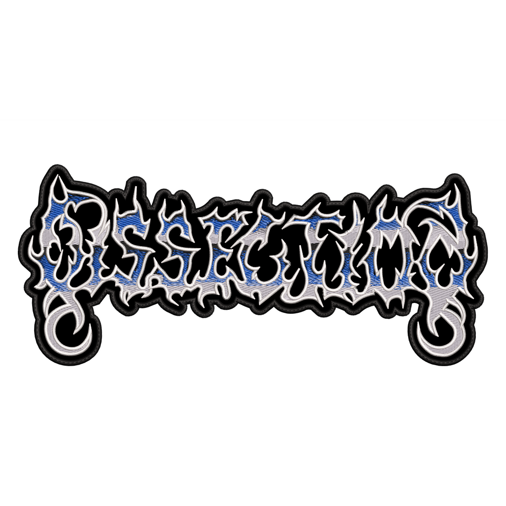 Espaldera Bordada DISSECTION Black Metal