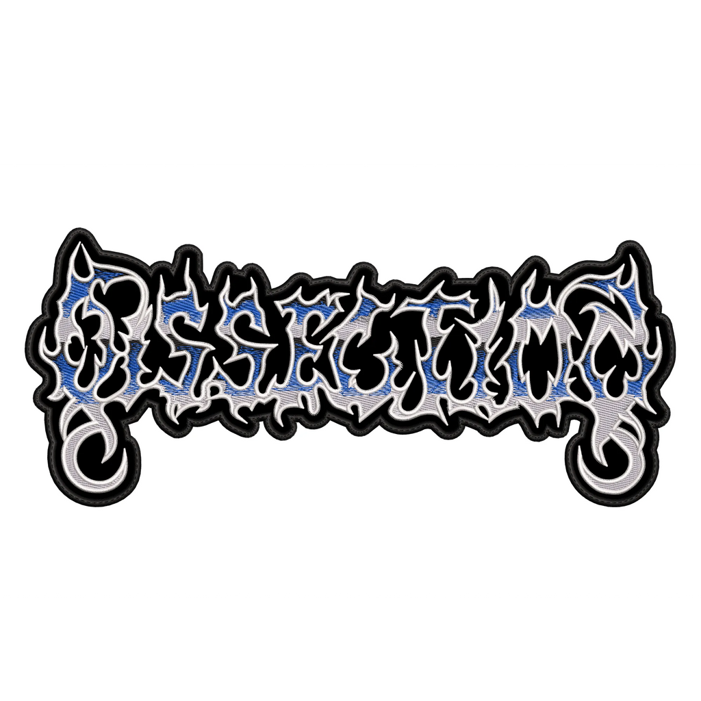 Espaldera Bordada DISSECTION Black Metal