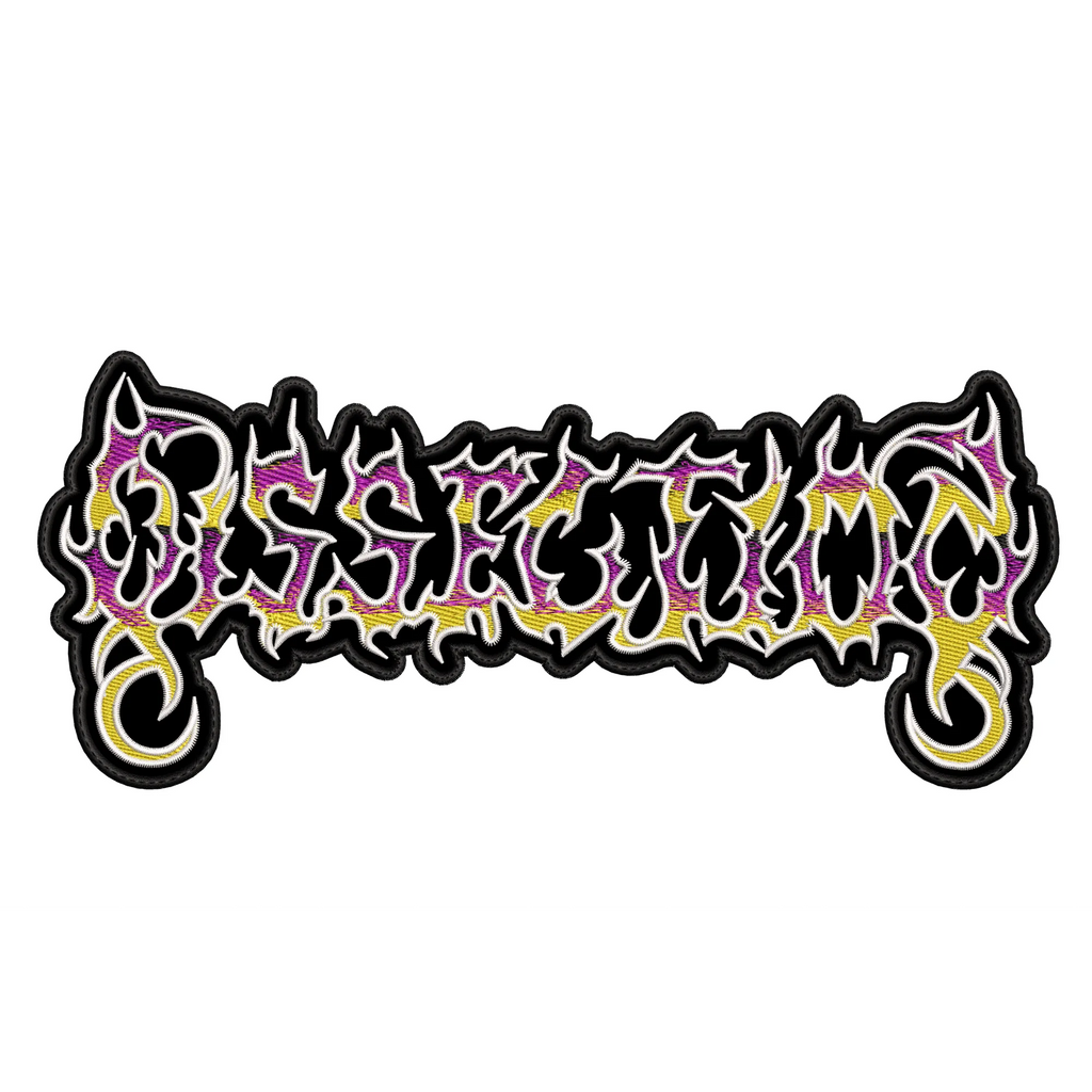 Espaldera Bordada DISSECTION Black Metal